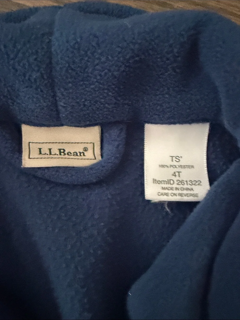 L.L. Bean cozy plush